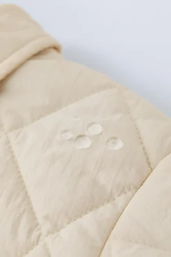 Niños ZARA 1½ - 6 Años·Abrigos|6 - 18 Meses·Abrigos / Buzos<CHAQUETA ACOLCHADA CAPUCHA COMBINADA