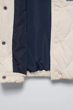 Niños ZARA 1½ - 6 Años·Abrigos|6 - 18 Meses·Abrigos / Buzos<CHAQUETA ACOLCHADA CAPUCHA COMBINADA