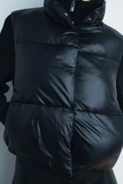 Discount CHAQUETA ACOLCHADA COMBINADA ZW COLLECTION Mujer Abrigos / Anoraks