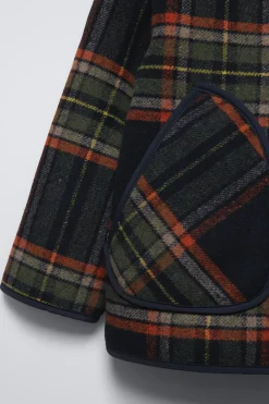 Niños ZARA 6 - 14 Años·Abrigos<CHAQUETA ACOLCHADA CUADROS