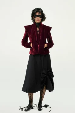 Hot CHAQUETA ACOLCHADA TERCIOPELO ZW COLLECTION Mujer Abrigos / Anoraks