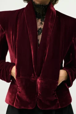 Hot CHAQUETA ACOLCHADA TERCIOPELO ZW COLLECTION Mujer Abrigos / Anoraks