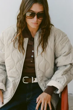 Outlet CHAQUETA ACOLCHADA WATER REPELLENT Mujer Chaquetas / Cazadoras