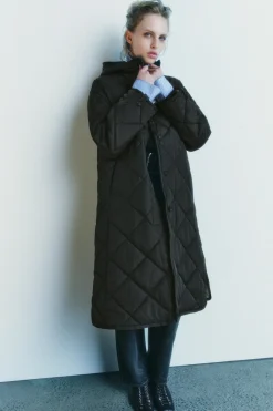 Online CHAQUETA ACOLCHADA WATER REPELLENT ZW COLLECTION Mujer Abrigos / Anoraks