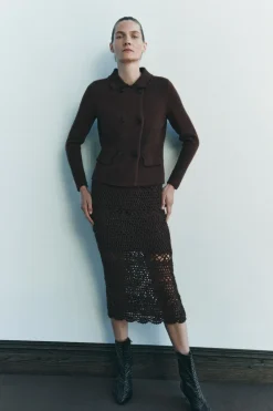 Clearance CHAQUETA BLAZER 100% LANA Mujer Blazers / Chalecos|Cárdigan / Jerséis