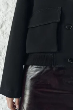 Sale CHAQUETA BOMBER BOLSILLOS ZW COLLECTION Mujer Chaquetas / Cazadoras|Blazers / Chalecos