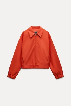 Clearance CHAQUETA BOMBER BOLSILLOS CREMALLERA Mujer Chaquetas / Cazadoras