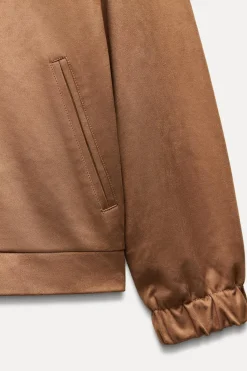 Discount CHAQUETA BOMBER EFECTO ANTE Mujer Chaquetas / Cazadoras