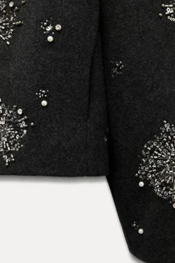 Sale CHAQUETA BORDADOS LENTEJUELAS ZW COLLECTION Mujer Chaquetas / Cazadoras