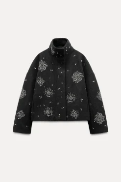 Sale CHAQUETA BORDADOS LENTEJUELAS ZW COLLECTION Mujer Chaquetas / Cazadoras