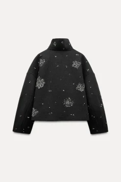 Sale CHAQUETA BORDADOS LENTEJUELAS ZW COLLECTION Mujer Chaquetas / Cazadoras