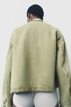 Outlet CHAQUETA BORDADOS ZW COLLECTION Mujer Chaquetas / Cazadoras