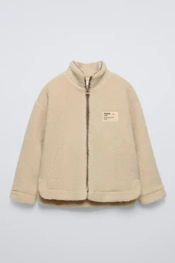 Niños ZARA 6 - 14 Años·Abrigos<CHAQUETA BORREGUILLO