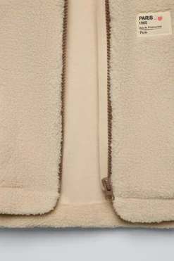 Niños ZARA 6 - 14 Años·Abrigos<CHAQUETA BORREGUILLO