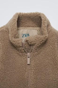 Niños ZARA 1½ - 6 Años·Abrigos|1½ - 6 Años·Abrigos<CHAQUETA BORREGUILLO