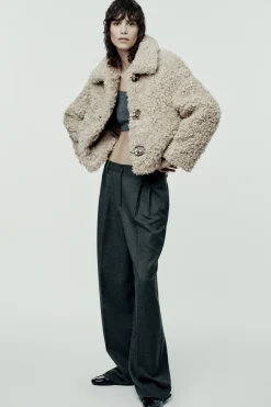 Discount CHAQUETA BORREGUILLO ALAMARES Mujer Chaquetas / Cazadoras