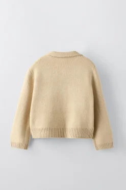 Niños ZARA 6 - 14 Años·Punto<CHAQUETA BOTONES