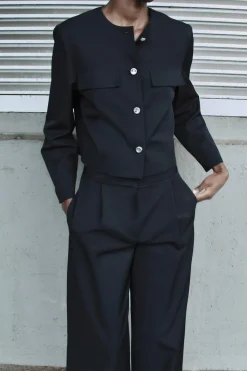 New CHAQUETA BOTONES METÁLICOS Mujer Chaquetas / Cazadoras