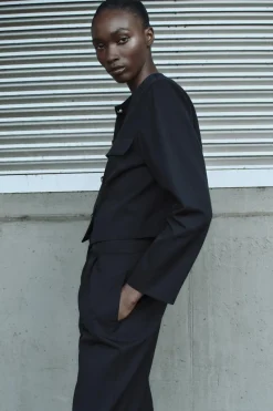 New CHAQUETA BOTONES METÁLICOS Mujer Chaquetas / Cazadoras