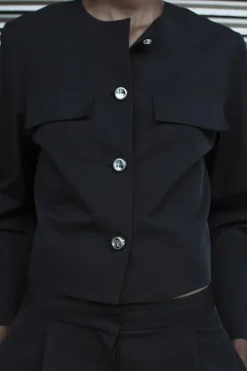 New CHAQUETA BOTONES METÁLICOS Mujer Chaquetas / Cazadoras