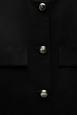 New CHAQUETA BOTONES METÁLICOS Mujer Chaquetas / Cazadoras