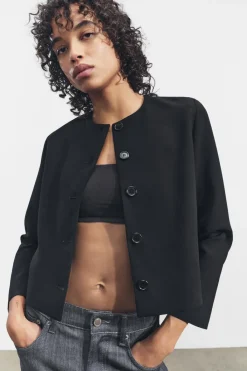 Online CHAQUETA BOTONES ZW COLLECTION Mujer Chaquetas / Cazadoras|Blazers / Chalecos