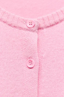 Fashion CHAQUETA BÁSICA 100% LANA Mujer Cárdigan / Jerséis|Punto