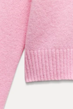 Fashion CHAQUETA BÁSICA 100% LANA Mujer Cárdigan / Jerséis|Punto