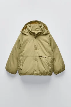Niños ZARA 1½ - 6 Años·Abrigos<CHAQUETA CAPUCHA WATER REPELLENT