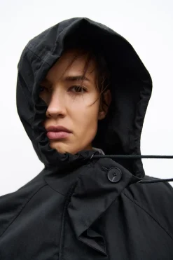 New CHAQUETA CAPUCHA ZW COLLECTION Mujer Chaquetas / Cazadoras