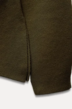 Best CHAQUETA CINTURA ENTALLADA PUNTO LISO Mujer Cárdigan / Jerséis|Punto