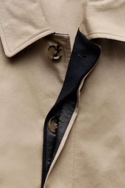 Fashion CHAQUETA CINTURÓN CONTRASTE ZW COLLECTION Mujer Chaquetas / Cazadoras