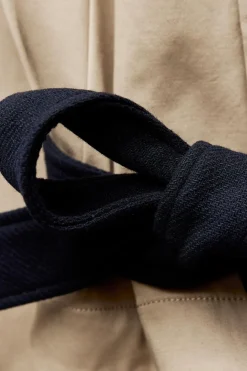 Fashion CHAQUETA CINTURÓN CONTRASTE ZW COLLECTION Mujer Chaquetas / Cazadoras