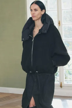 Discount CHAQUETA COMBINADA CON LANA ZW COLLECTION Mujer Chaquetas / Cazadoras