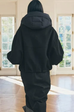 Discount CHAQUETA COMBINADA CON LANA ZW COLLECTION Mujer Chaquetas / Cazadoras