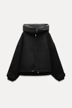 Discount CHAQUETA COMBINADA CON LANA ZW COLLECTION Mujer Chaquetas / Cazadoras