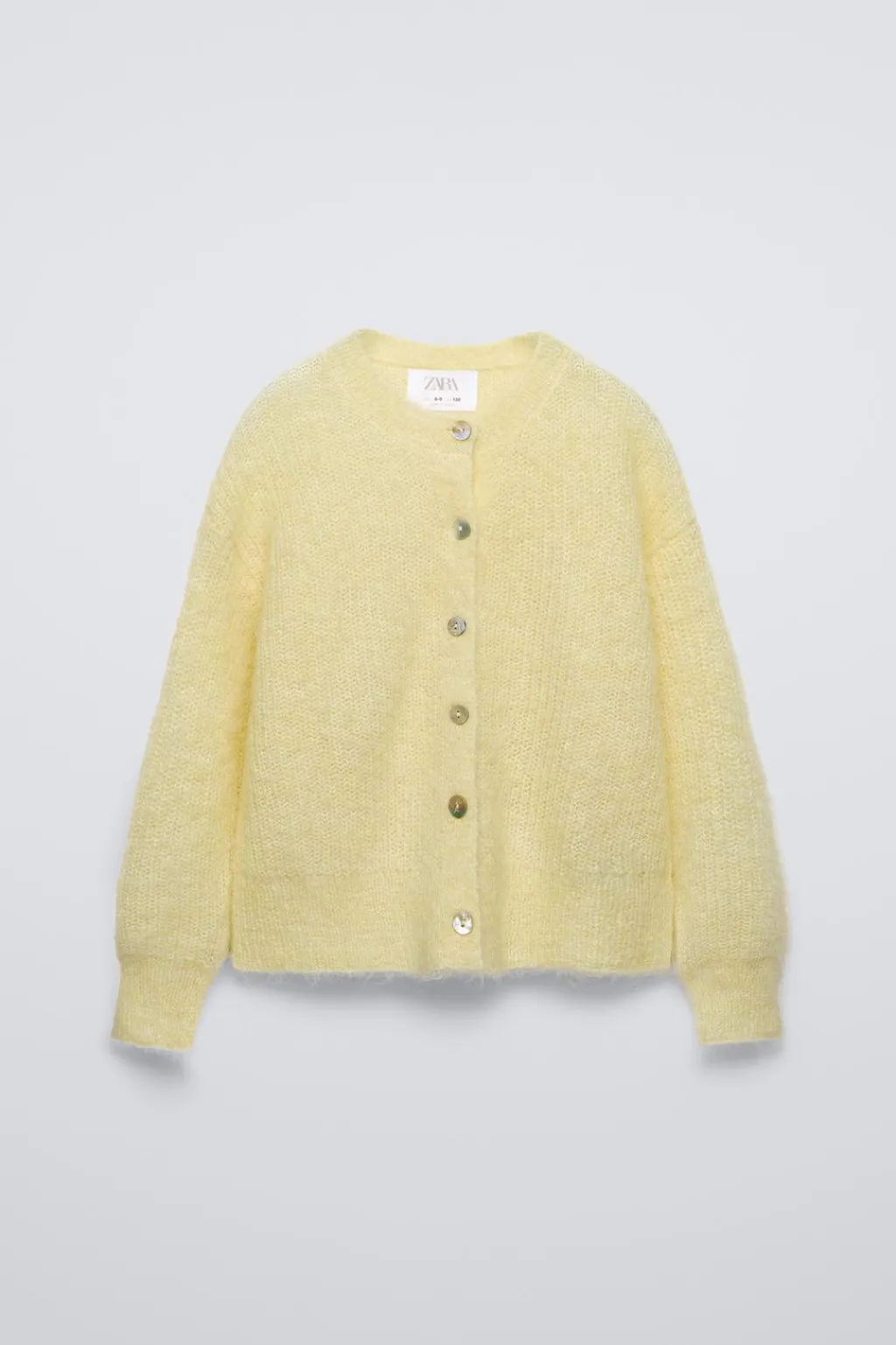 Niños ZARA 6 - 14 Años·Punto<CHAQUETA CON ALPACA