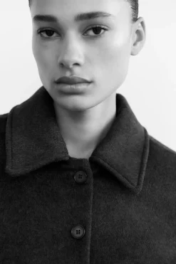 Outlet CHAQUETA CON LANA Mujer Chaquetas / Cazadoras