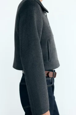 Outlet CHAQUETA CON LANA Mujer Chaquetas / Cazadoras