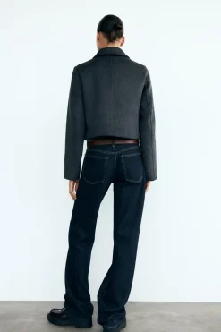 Outlet CHAQUETA CON LANA Mujer Chaquetas / Cazadoras