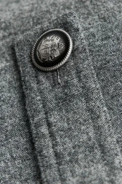 Online CHAQUETA CON LANA BOTONES ZW COLLECTION Mujer Blazers / Chalecos