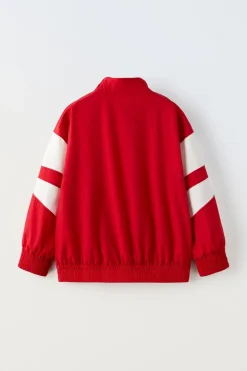 Niños ZARA 6 - 14 Años·Sudaderas|6 - 14 Años·Deporte / Jogging<CHAQUETA CONTRASTES