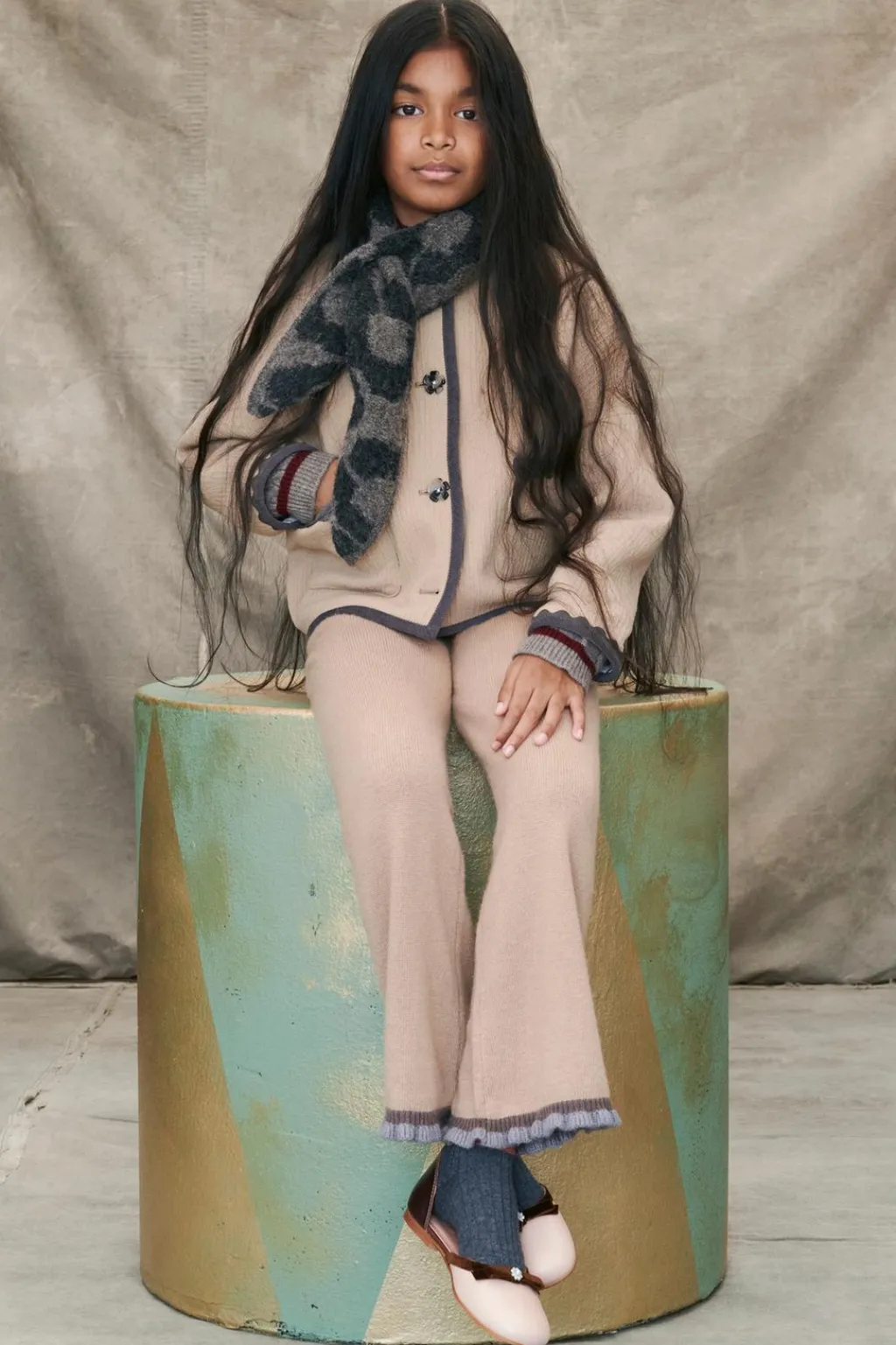 Niños ZARA 6 - 14 Años·Abrigos<CHAQUETA CORTA CON LANA LIMITED EDITION