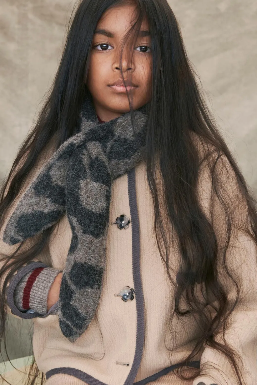 Niños ZARA 6 - 14 Años·Abrigos<CHAQUETA CORTA CON LANA LIMITED EDITION