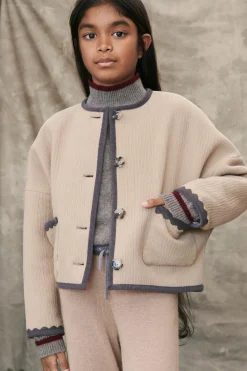 Niños ZARA 6 - 14 Años·Abrigos<CHAQUETA CORTA CON LANA LIMITED EDITION