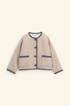 Niños ZARA 6 - 14 Años·Abrigos<CHAQUETA CORTA CON LANA LIMITED EDITION