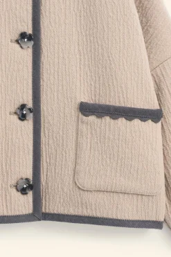 Niños ZARA 6 - 14 Años·Abrigos<CHAQUETA CORTA CON LANA LIMITED EDITION