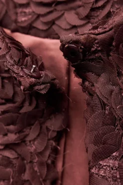 Outlet CHAQUETA CORTA ESTRUCTURA FLOR Mujer Cárdigan / Jerséis|Punto