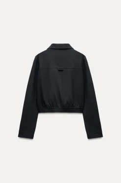 New CHAQUETA CORTA SOLAPA Mujer Chaquetas / Cazadoras