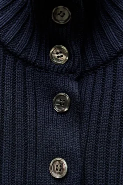 Hot CHAQUETA CROP PUNTO RIB Mujer Cárdigan / Jerséis|Punto